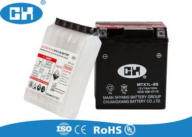 Rechargeable Maintenance Free Motorcycle Battery 12v 7Ah 113 * 70 * 130mm
